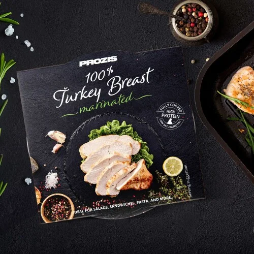 100% Pechuga de pavo prémium - marinada 155 g - ETC Nutrition
