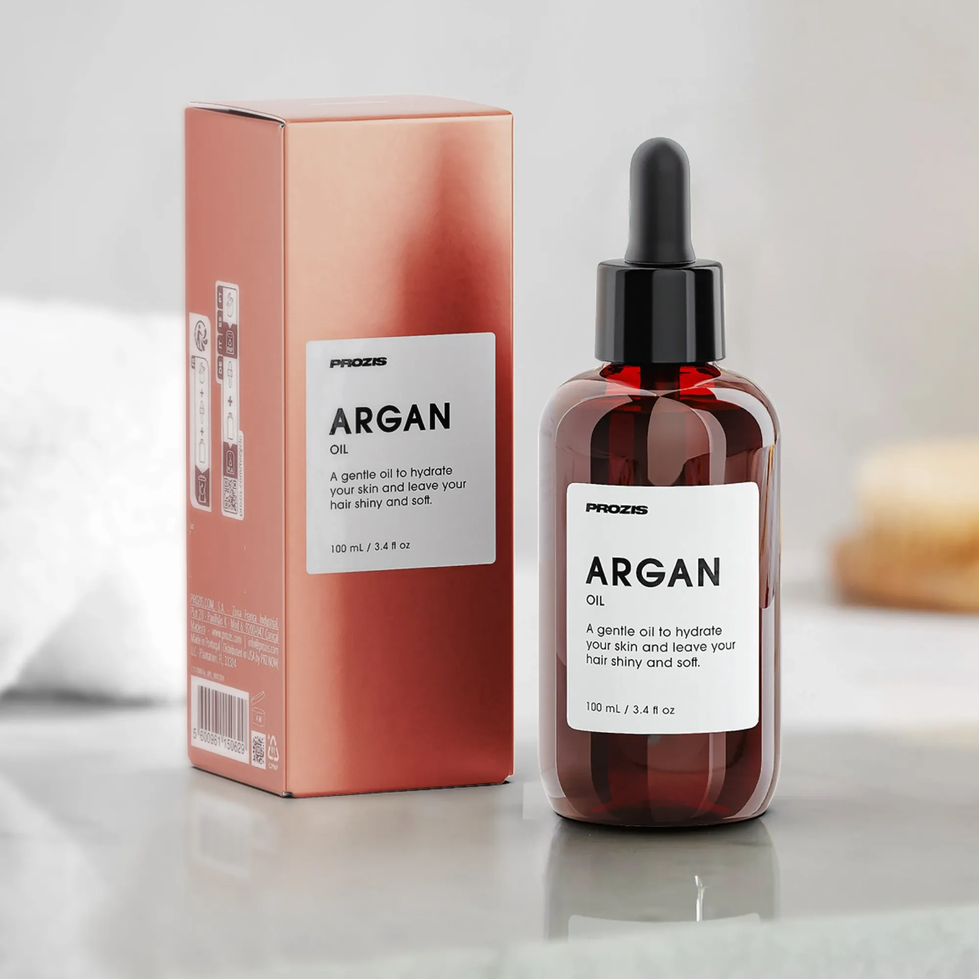 Aceite de argán 100 mL - información nutricional - ETC Nutrition