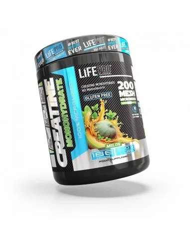 Creatine Monohydrate 200mesh 500g Melon - envase - ETC Nutrition