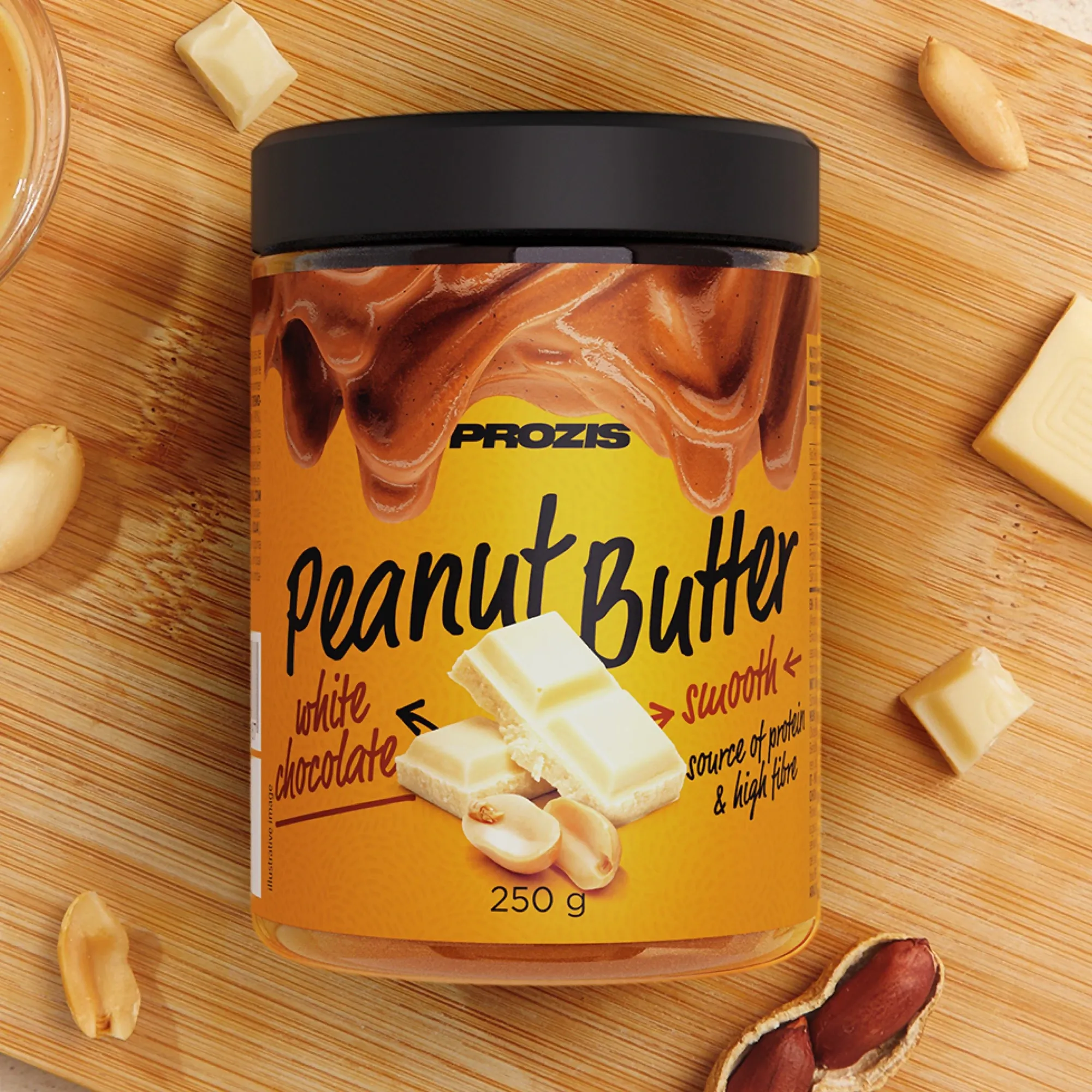 Crema de cacahuete con chocolate 250 g - imagen 5 - ETC Nutrition
