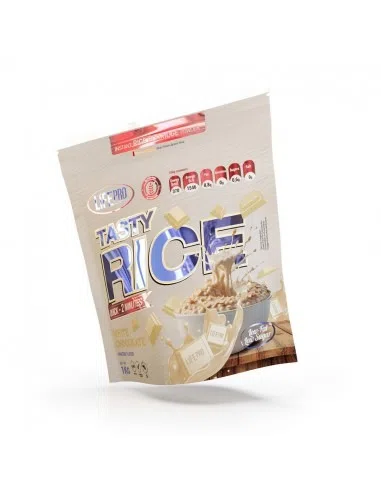 Life Pro Tasty Rice 1kg sabor: chocolate blanco - información nutricional - ETC Nutrition