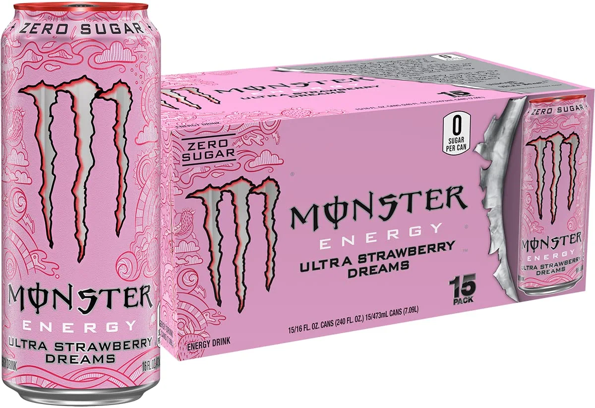 Monster ultra strabwerry dreams pack 24 - ETC Nutrition