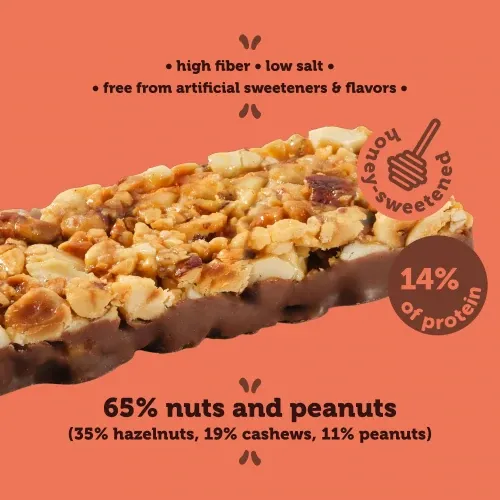 Nutzer Bar - Avellana y Chocolate con Leche - frontal - ETC Nutrition