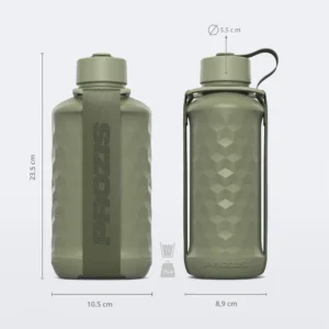 Prozis Botella Hydra - 1,8 L Green - envase - ETC Nutrition