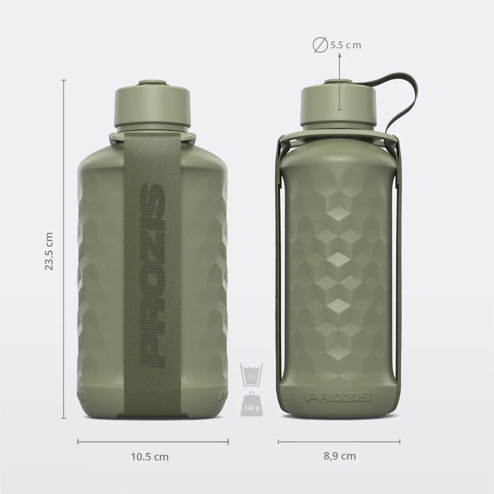 Prozis Botella Hydra - 1,8 L Green - envase - ETC Nutrition