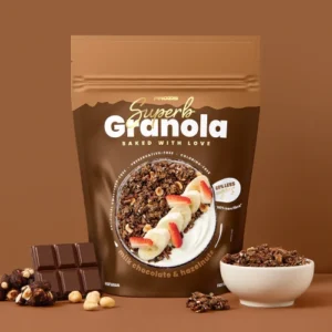 Superb Granola - Milk Chocolate & Hazelnuts 275g - ETC Nutrition