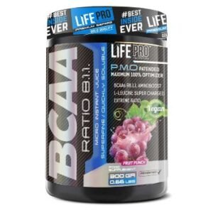 Life Pro Bcaa Pro 8:1:1 300 G. sabor: fruit punch