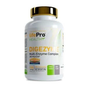 Life Pro Digezyme 200mg 120 Vcaps