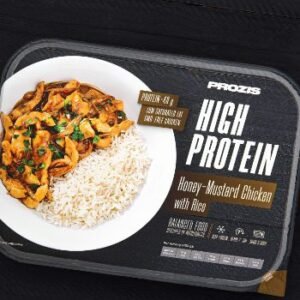 Pollo con miel, mostaza y arroz High Protein