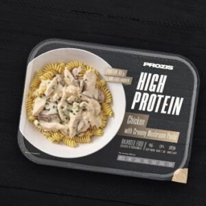 Pollo con pasta cremosa y champiñones High Protein