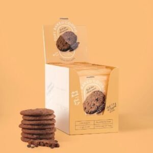 Soft baked cookies -cacao con pepitas de chocolate